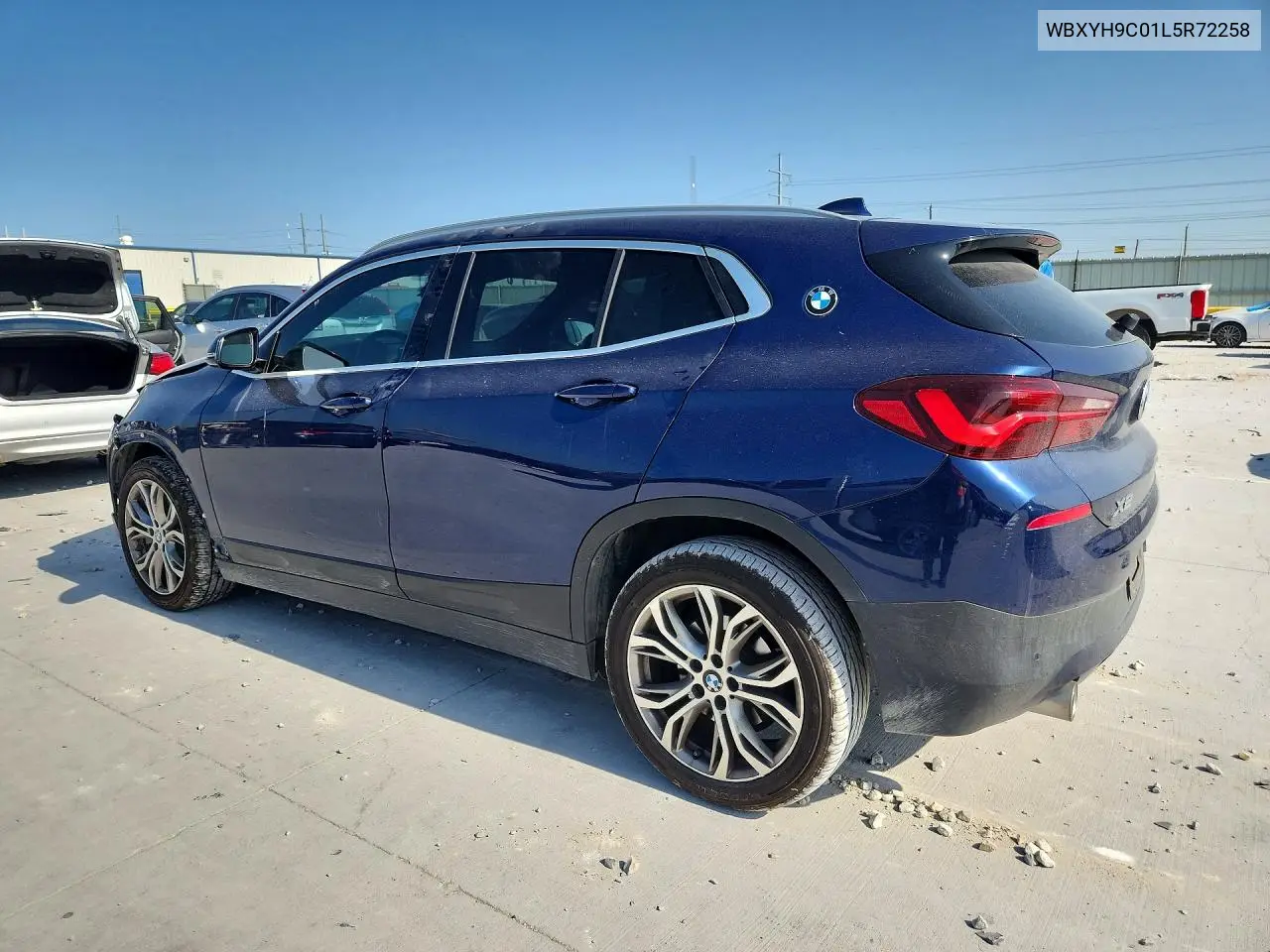 2020 BMW X2 Sdrive28I VIN: WBXYH9C01L5R72258 Lot: 62100536