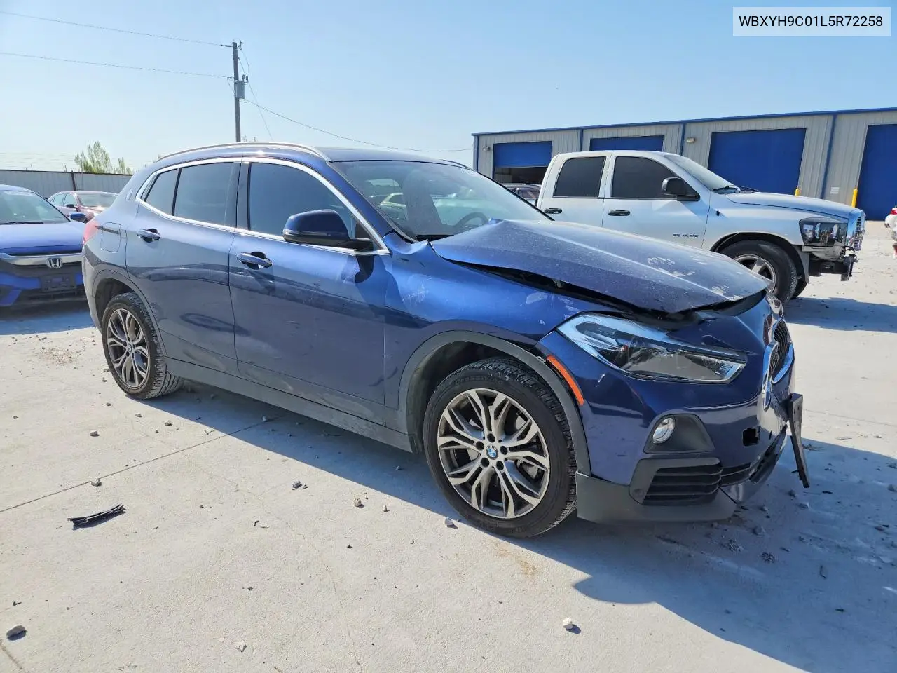 2020 BMW X2 Sdrive28I VIN: WBXYH9C01L5R72258 Lot: 62100536