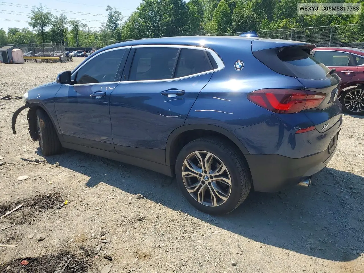 2021 BMW X2 xDrive28I VIN: WBXYJ1C05M5S17783 Lot: 54076096