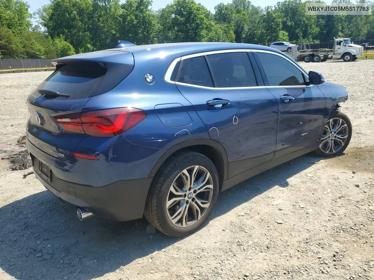 2021 BMW X2 xDrive28I VIN: WBXYJ1C05M5S17783 Lot: 54076096
