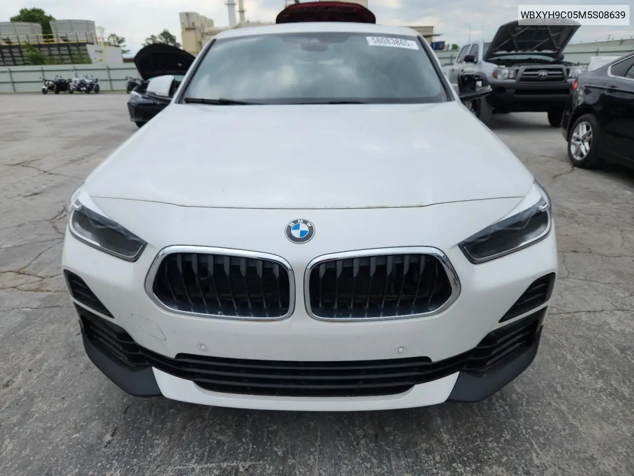 2021 BMW X2 Sdrive28I VIN: WBXYH9C05M5S08639 Lot: 58083865