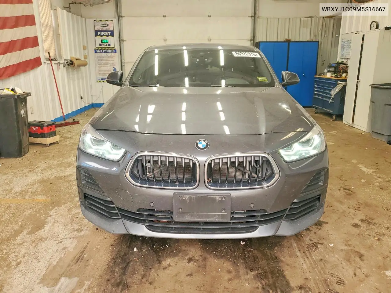 2021 BMW X2 xDrive28I VIN: WBXYJ1C09M5S16667 Lot: 60970976