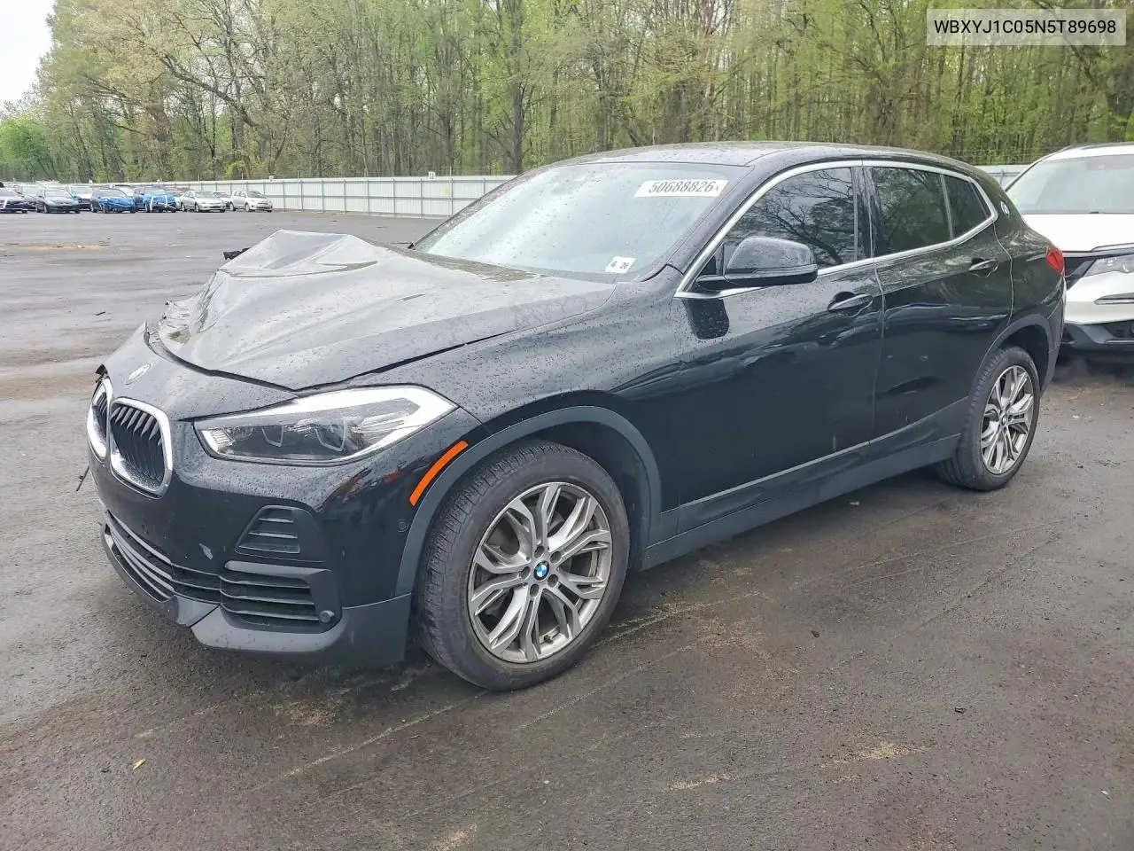 2022 BMW X2 xDrive28I VIN: WBXYJ1C05N5T89698 Lot: 50688826