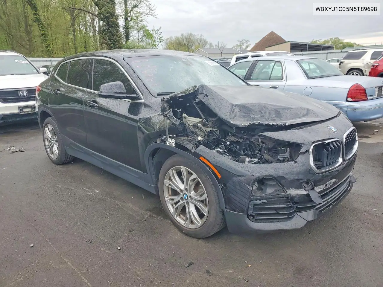 2022 BMW X2 xDrive28I VIN: WBXYJ1C05N5T89698 Lot: 50688826