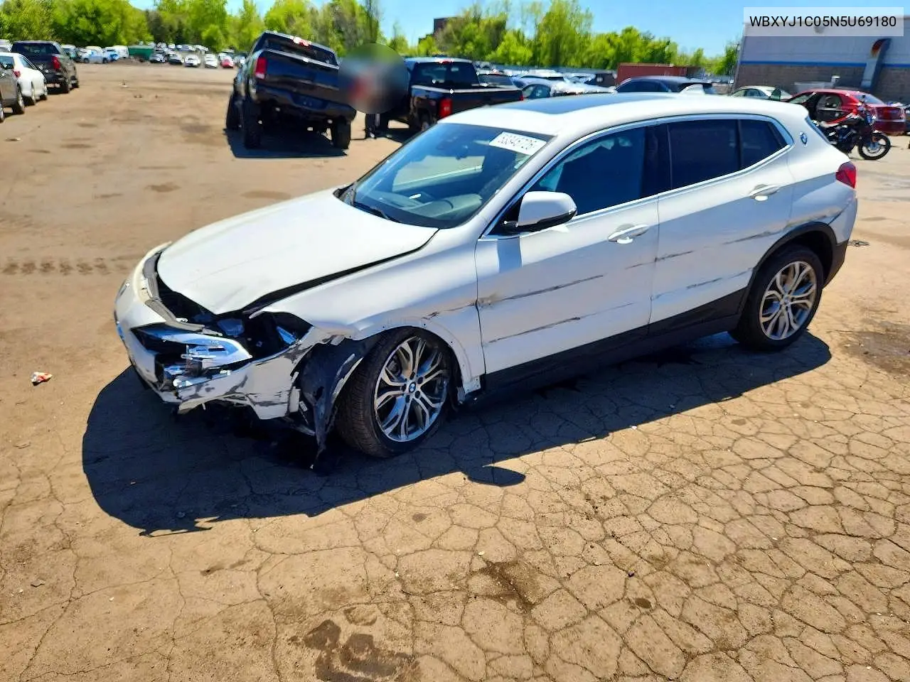 2022 BMW X2 xDrive28I VIN: WBXYJ1C05N5U69180 Lot: 53345726