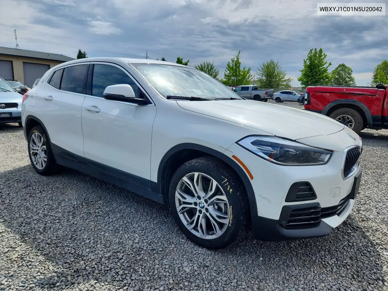 2022 BMW X2 xDrive28I VIN: WBXYJ1C01N5U20042 Lot: 55115996