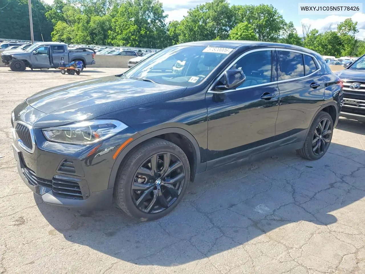 2022 BMW X2 xDrive28I VIN: WBXYJ1C05N5T78426 Lot: 57820006