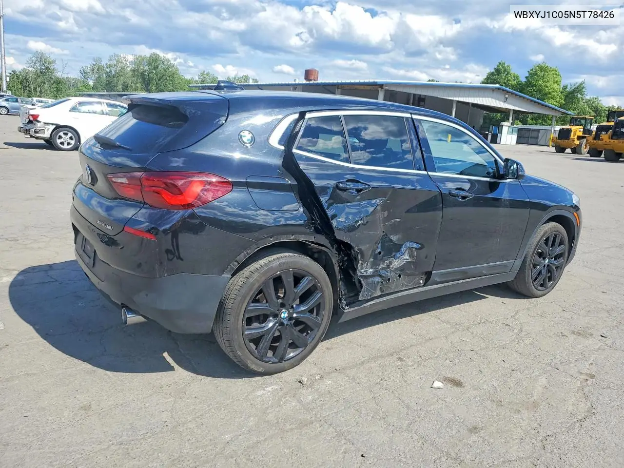 2022 BMW X2 xDrive28I VIN: WBXYJ1C05N5T78426 Lot: 57820006