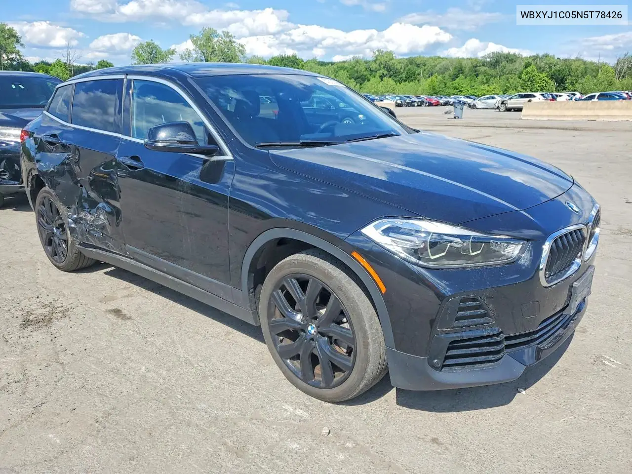 2022 BMW X2 xDrive28I VIN: WBXYJ1C05N5T78426 Lot: 57820006