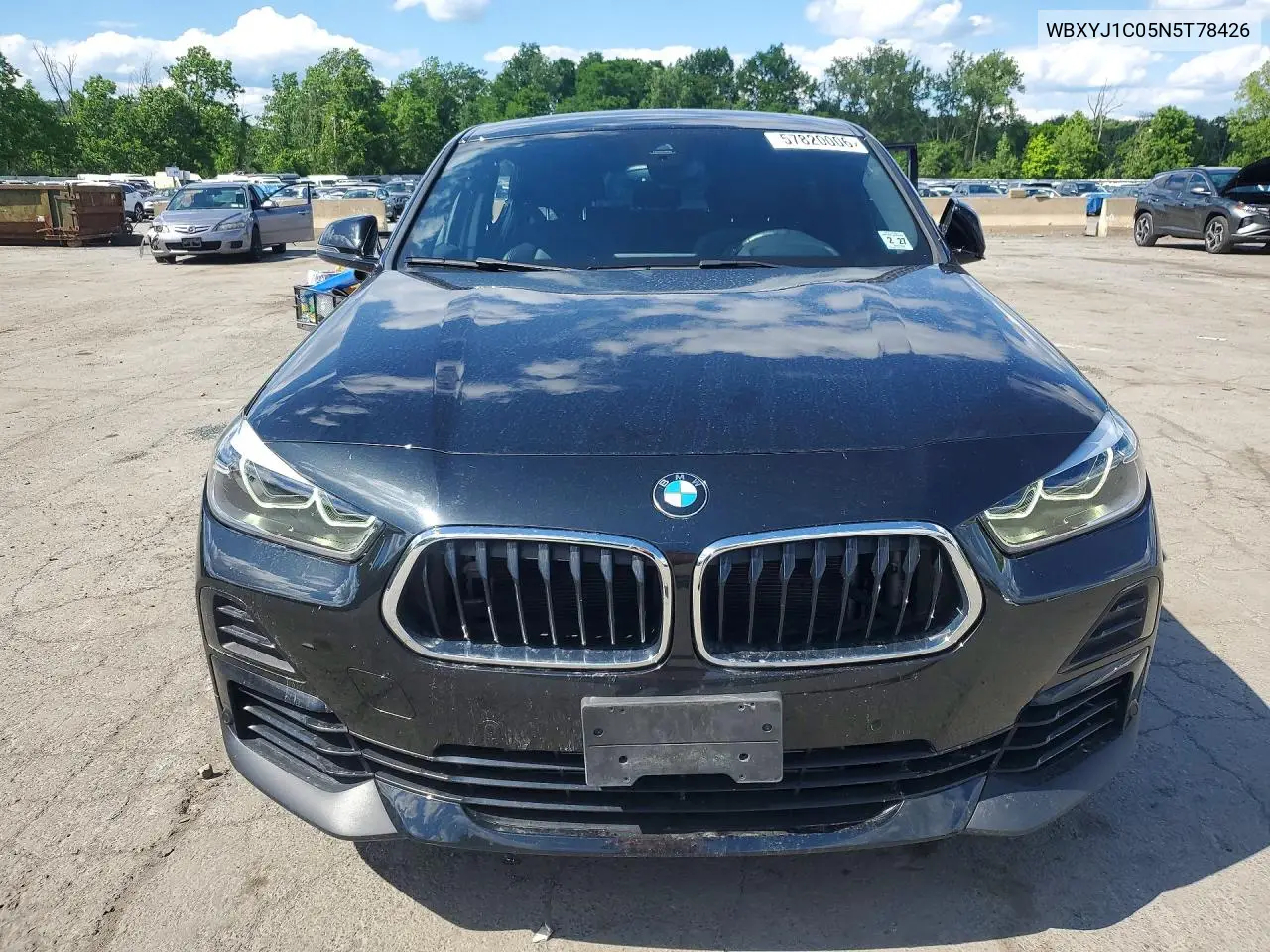 2022 BMW X2 xDrive28I VIN: WBXYJ1C05N5T78426 Lot: 57820006