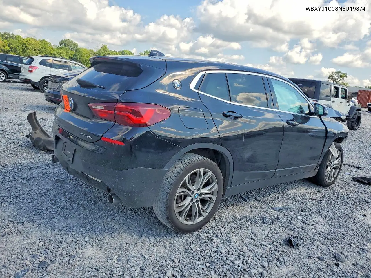 2022 BMW X2 xDrive28I VIN: WBXYJ1C08N5U19874 Lot: 60325856