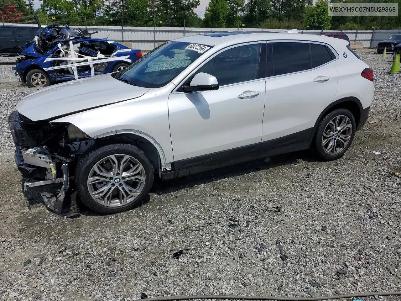 2022 BMW X2 Sdrive28I VIN: WBXYH9C07N5U29368 Lot: 60473266