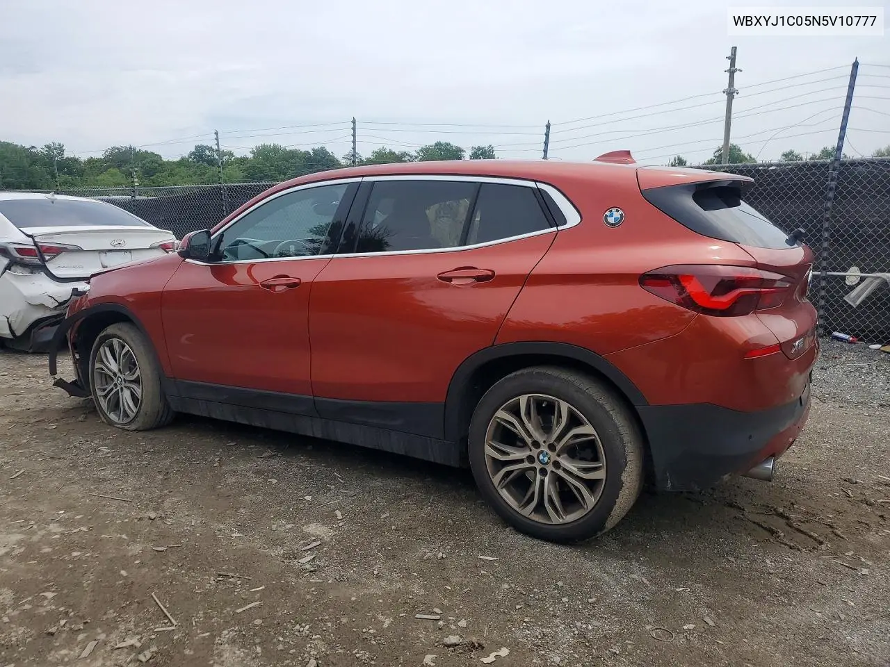 2022 BMW X2 xDrive28I VIN: WBXYJ1C05N5V10777 Lot: 60678016