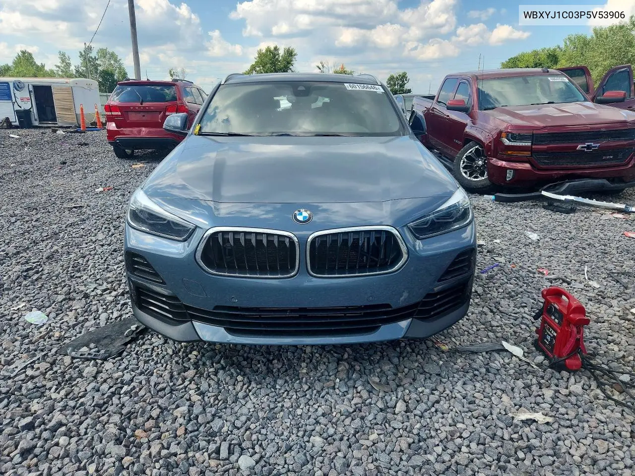 2023 BMW X2 xDrive28I VIN: WBXYJ1C03P5V53906 Lot: 60156646