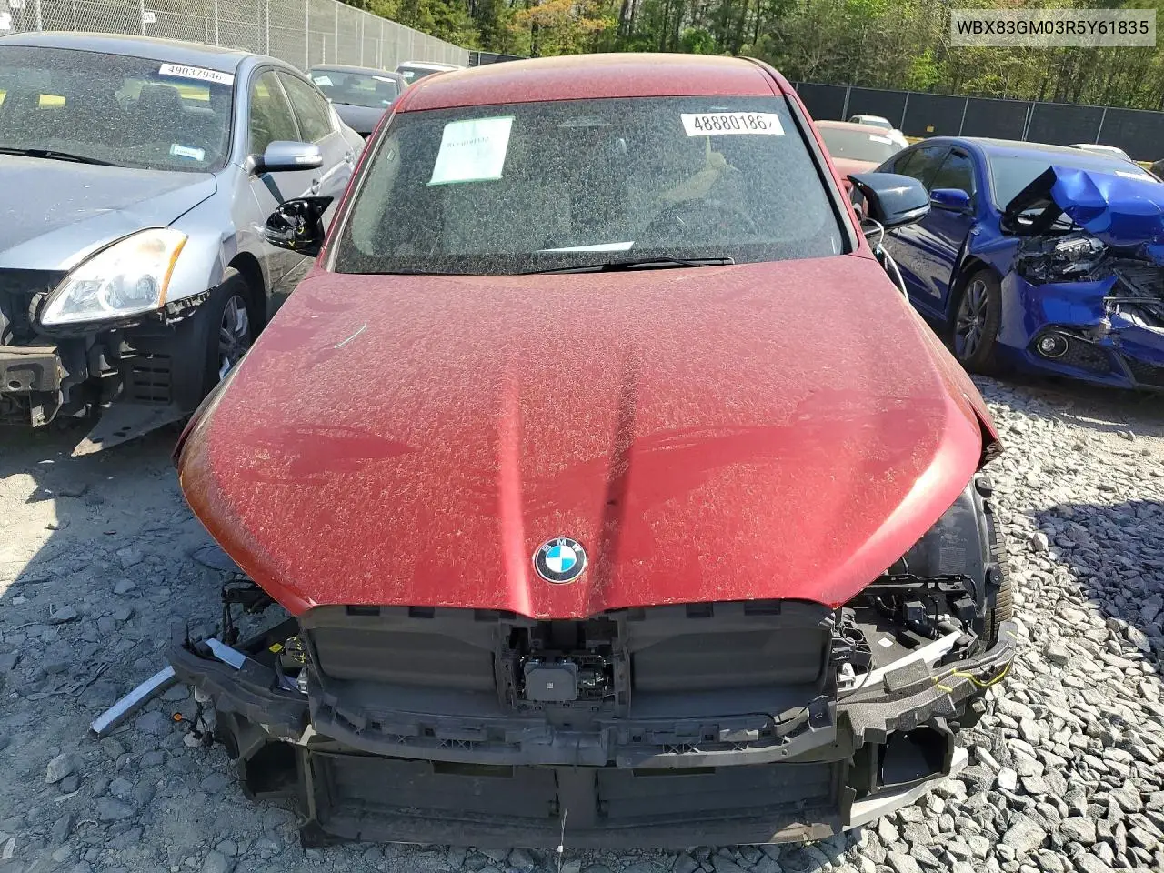 2024 BMW X2 M35I VIN: WBX83GM03R5Y61835 Lot: 48880186