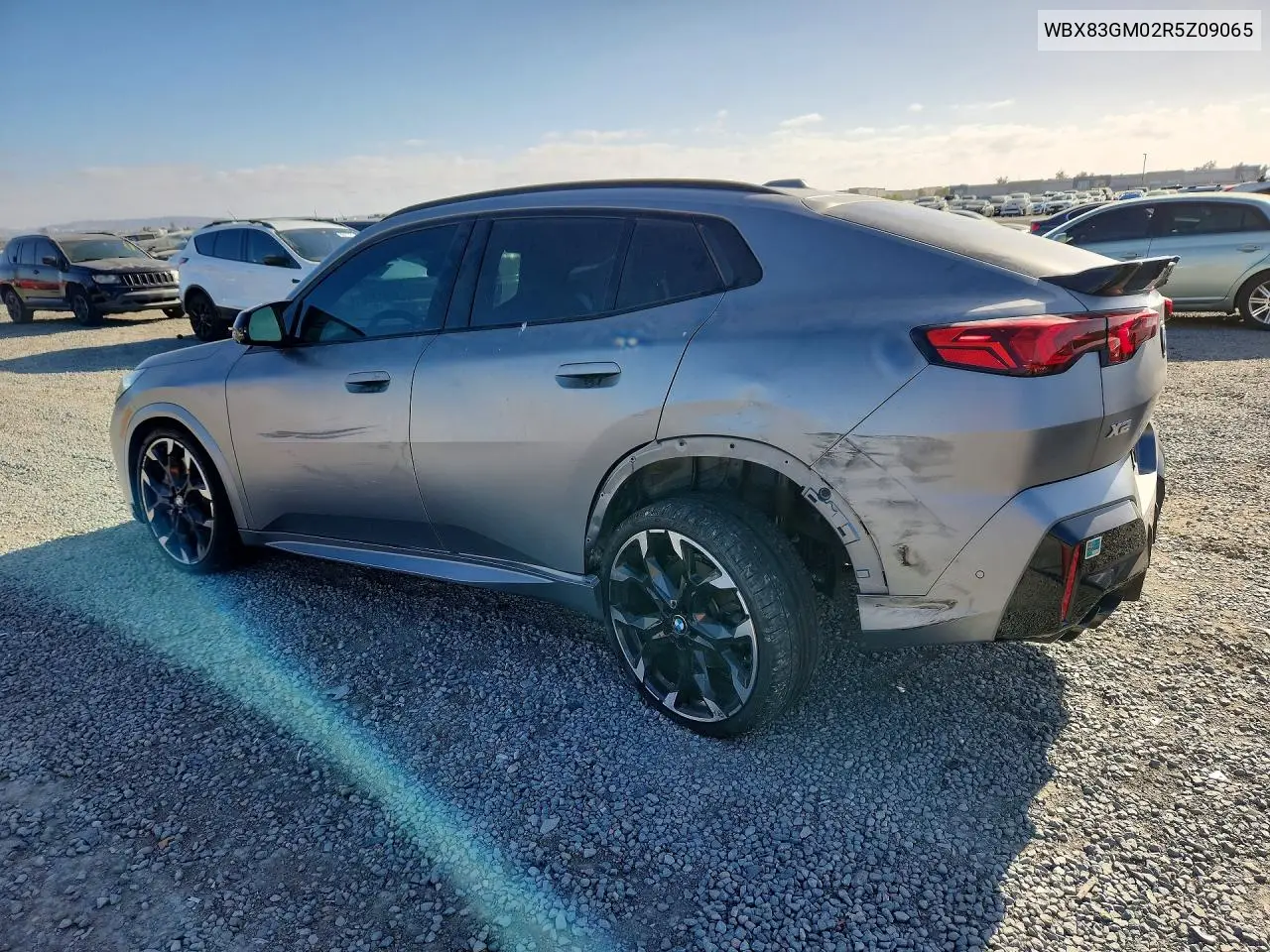 2024 BMW X2 M35I VIN: WBX83GM02R5Z09065 Lot: 58763076