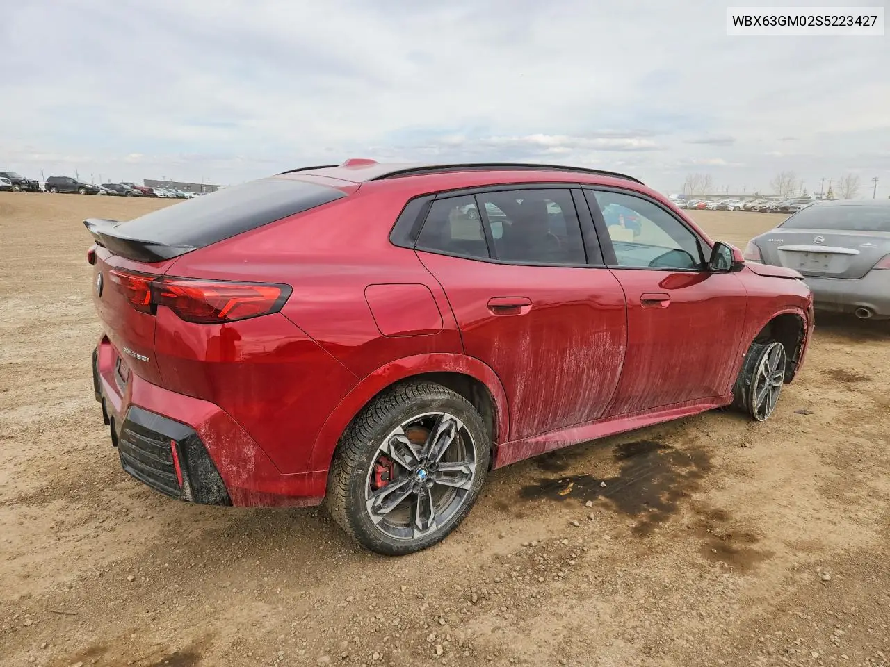 2025 BMW X2 xDrive28I VIN: WBX63GM02S5223427 Lot: 51450336