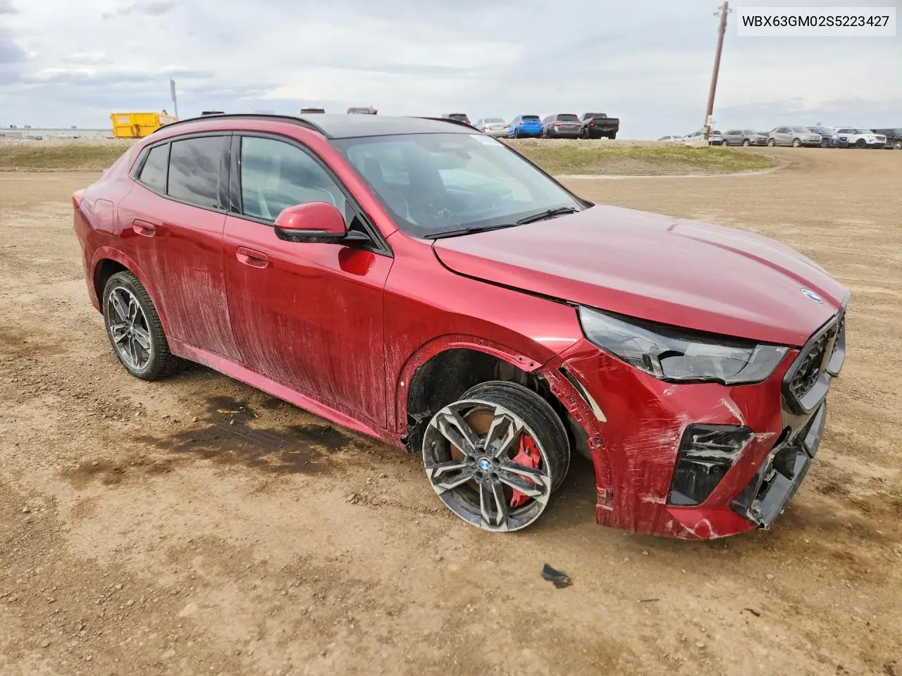 2025 BMW X2 xDrive28I VIN: WBX63GM02S5223427 Lot: 51450336