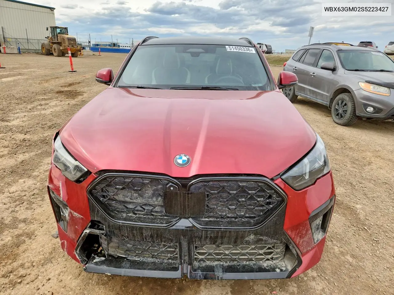 2025 BMW X2 xDrive28I VIN: WBX63GM02S5223427 Lot: 51450336