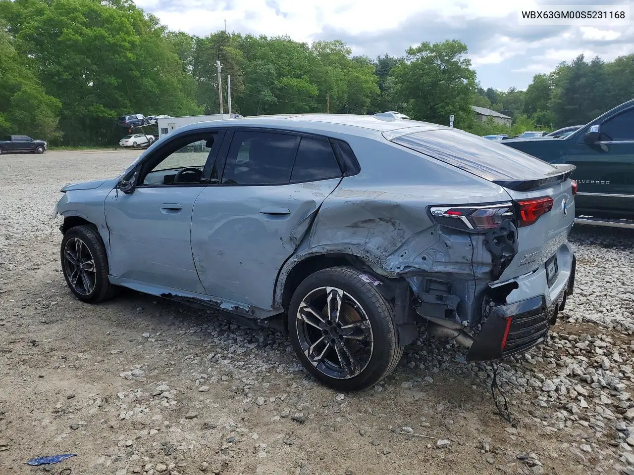 2025 BMW X2 xDrive28I VIN: WBX63GM00S5231168 Lot: 52872946