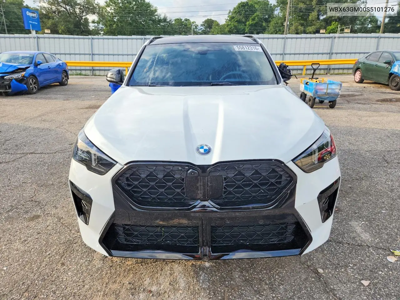 2025 BMW X2 xDrive28I VIN: WBX63GM00S5101276 Lot: 55812316