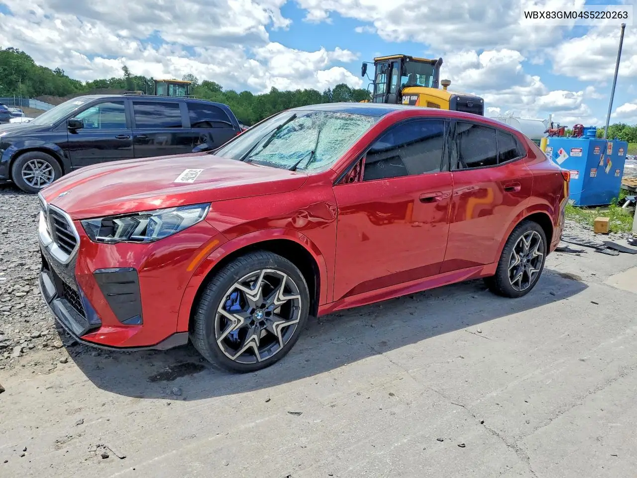 2025 BMW X2 M35I VIN: WBX83GM04S5220263 Lot: 58195786
