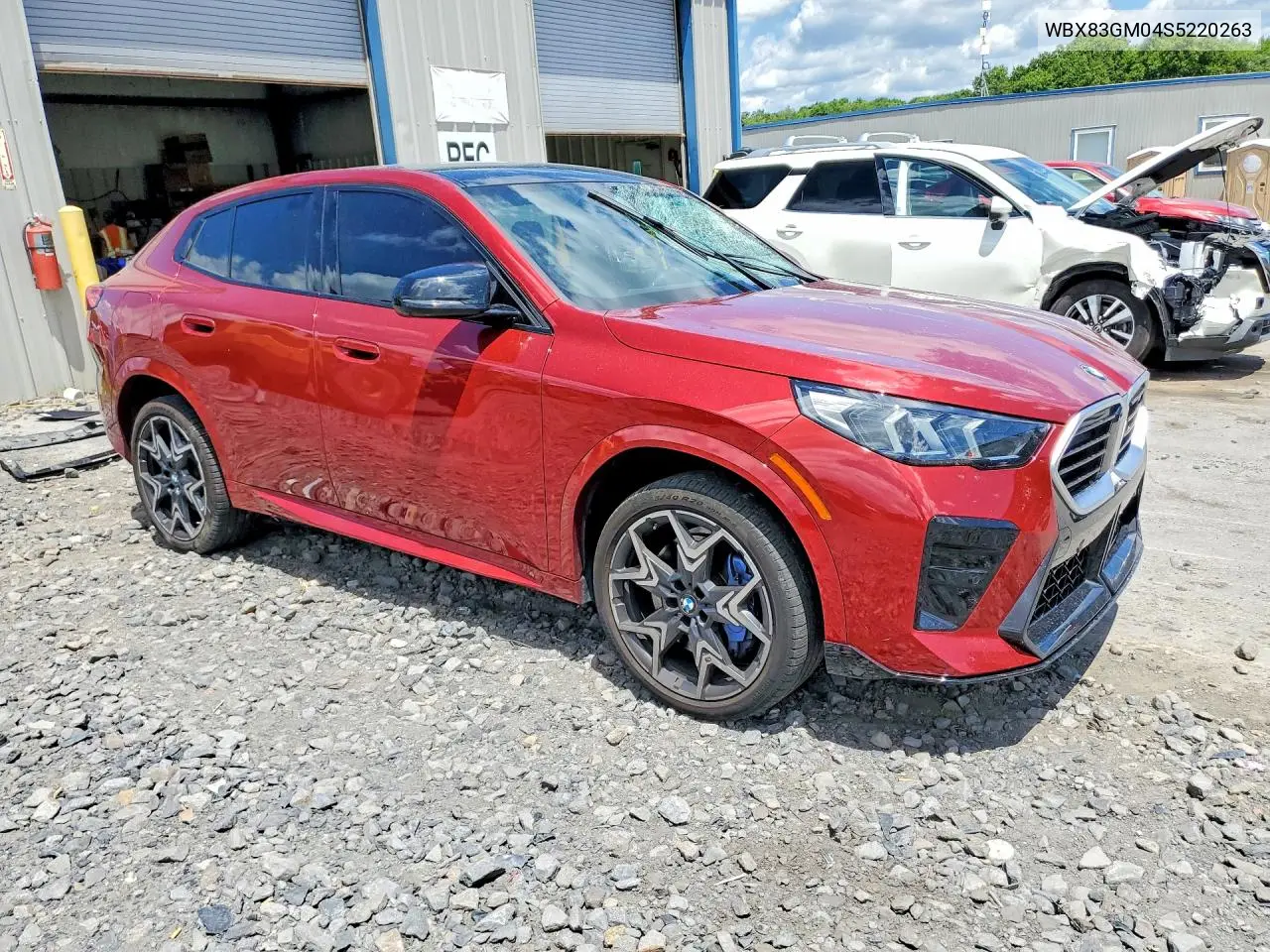 2025 BMW X2 M35I VIN: WBX83GM04S5220263 Lot: 58195786