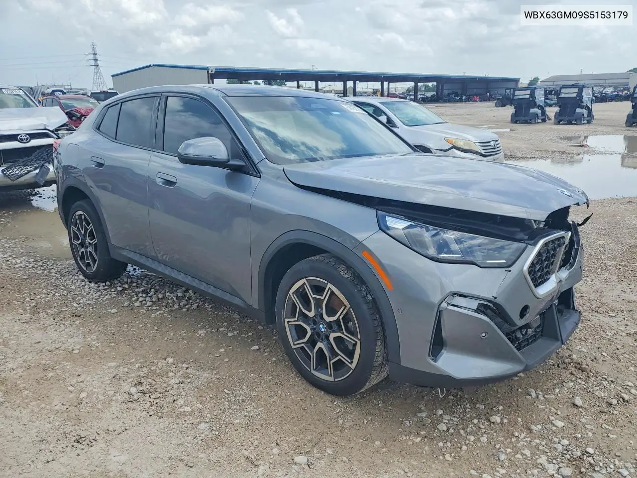 2025 BMW X2 xDrive28I VIN: WBX63GM09S5153179 Lot: 58752706