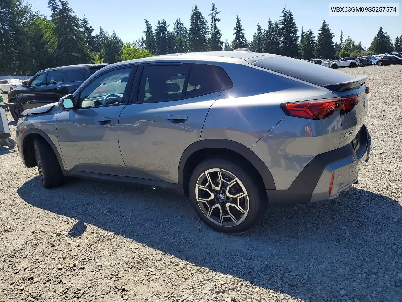 2025 BMW X2 xDrive28I VIN: WBX63GM09S5257574 Lot: 59392436