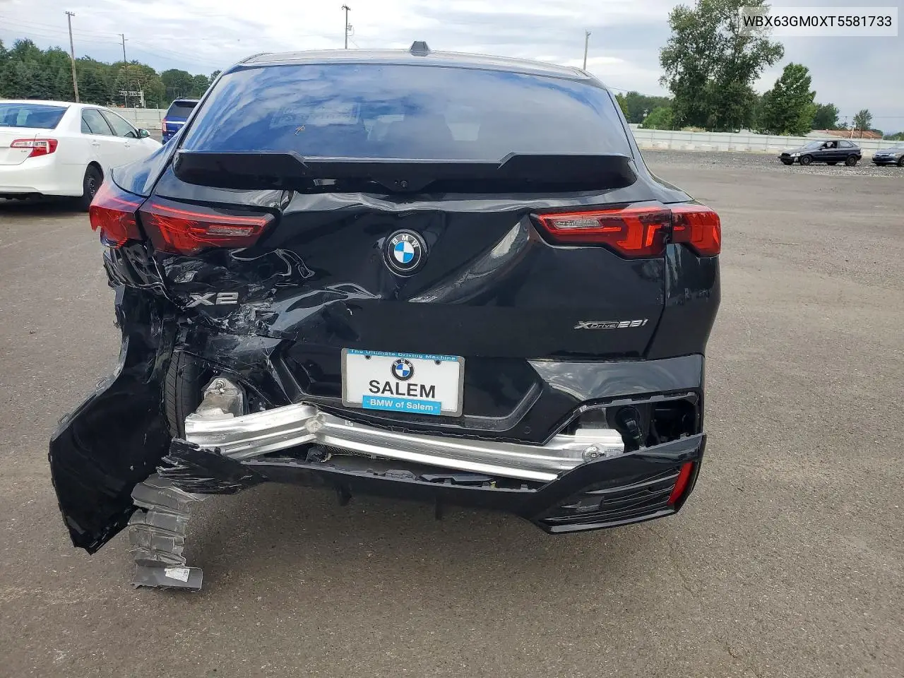 2026 BMW X2 xDrive28I VIN: WBX63GM0XT5581733 Lot: 53832106
