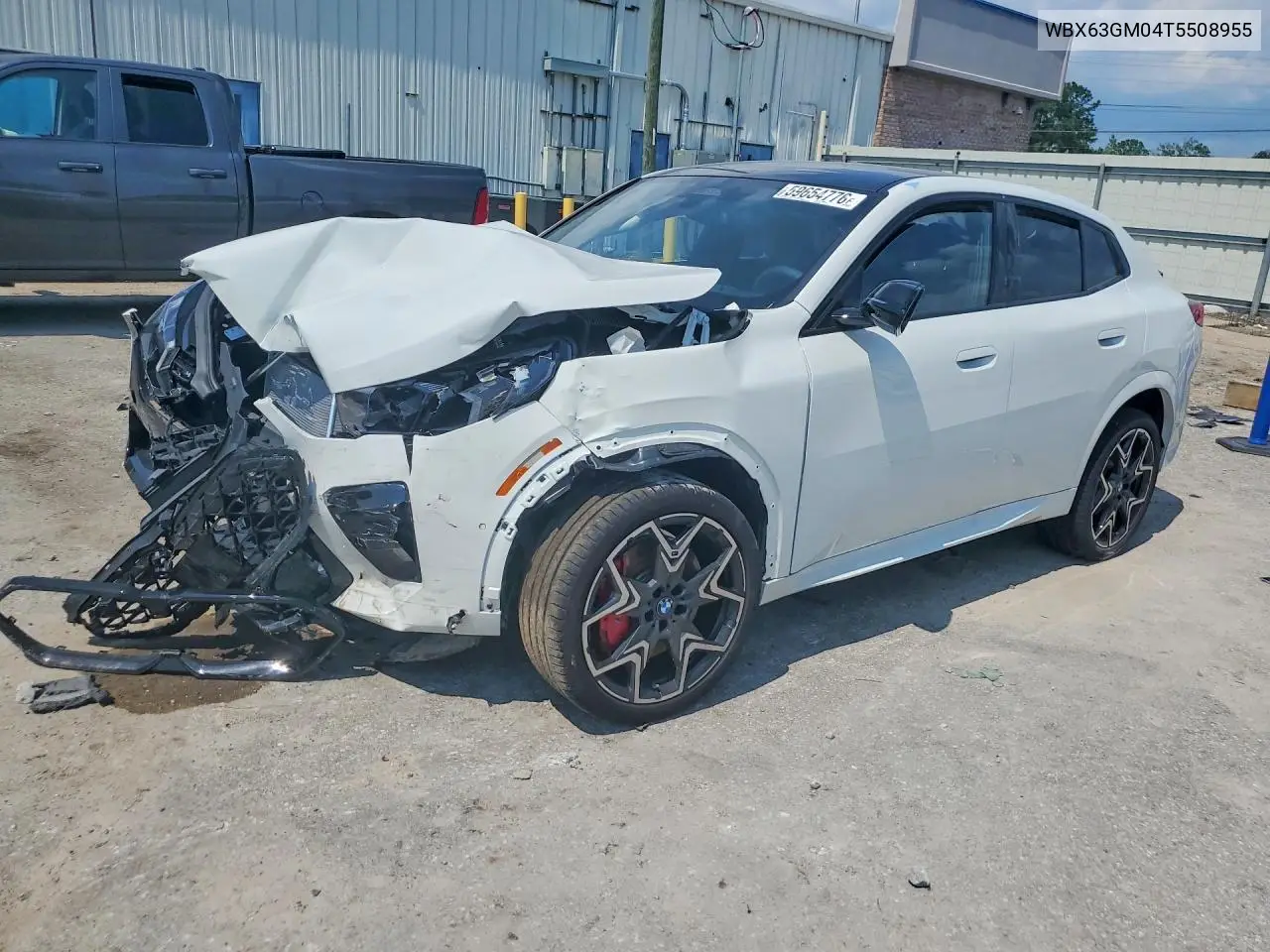 2026 BMW X2 xDrive28I VIN: WBX63GM04T5508955 Lot: 59654776