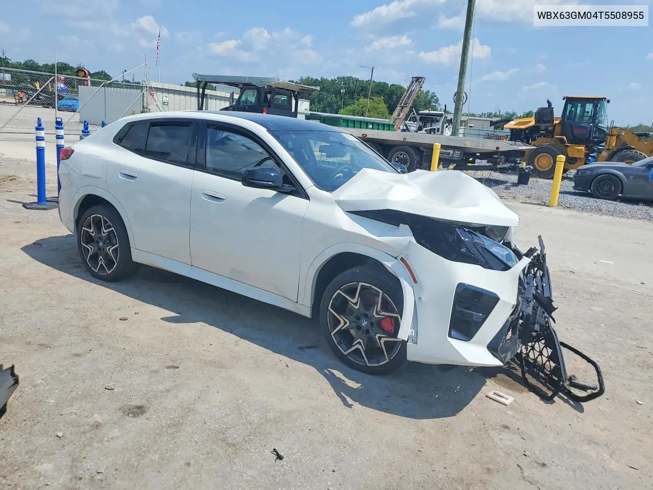 2026 BMW X2 xDrive28I VIN: WBX63GM04T5508955 Lot: 59654776