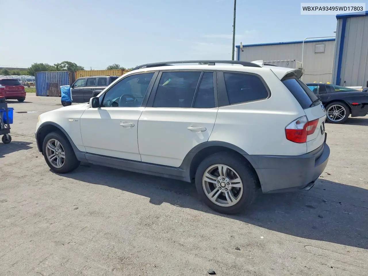 2005 BMW X3 3.0I VIN: WBXPA93495WD17803 Lot: 60965806