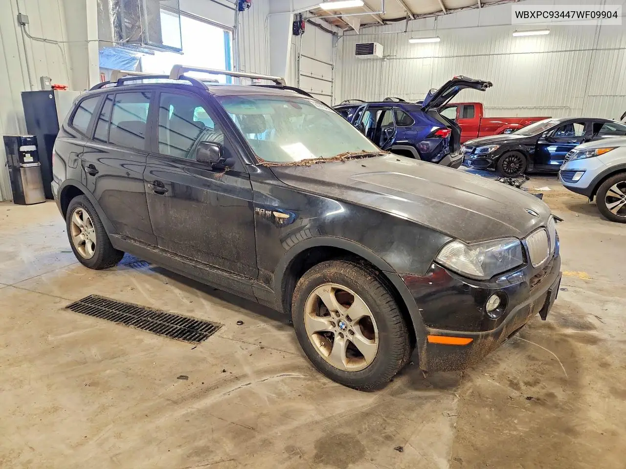 2007 BMW X3 3.0Si VIN: WBXPC93447WF09904 Lot: 60875456