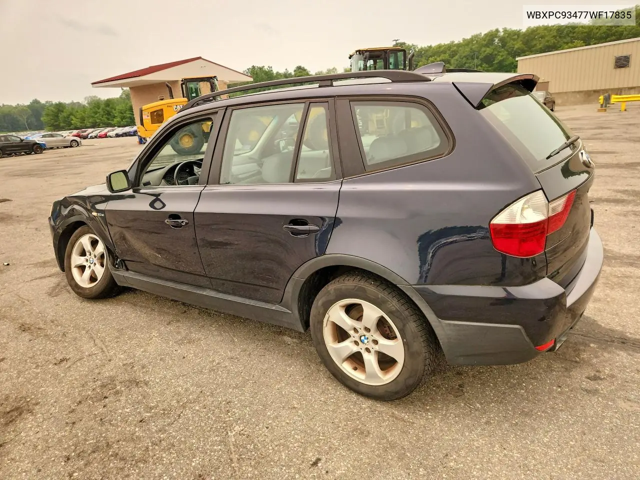 2007 BMW X3 3.0Si VIN: WBXPC93477WF17835 Lot: 61227486