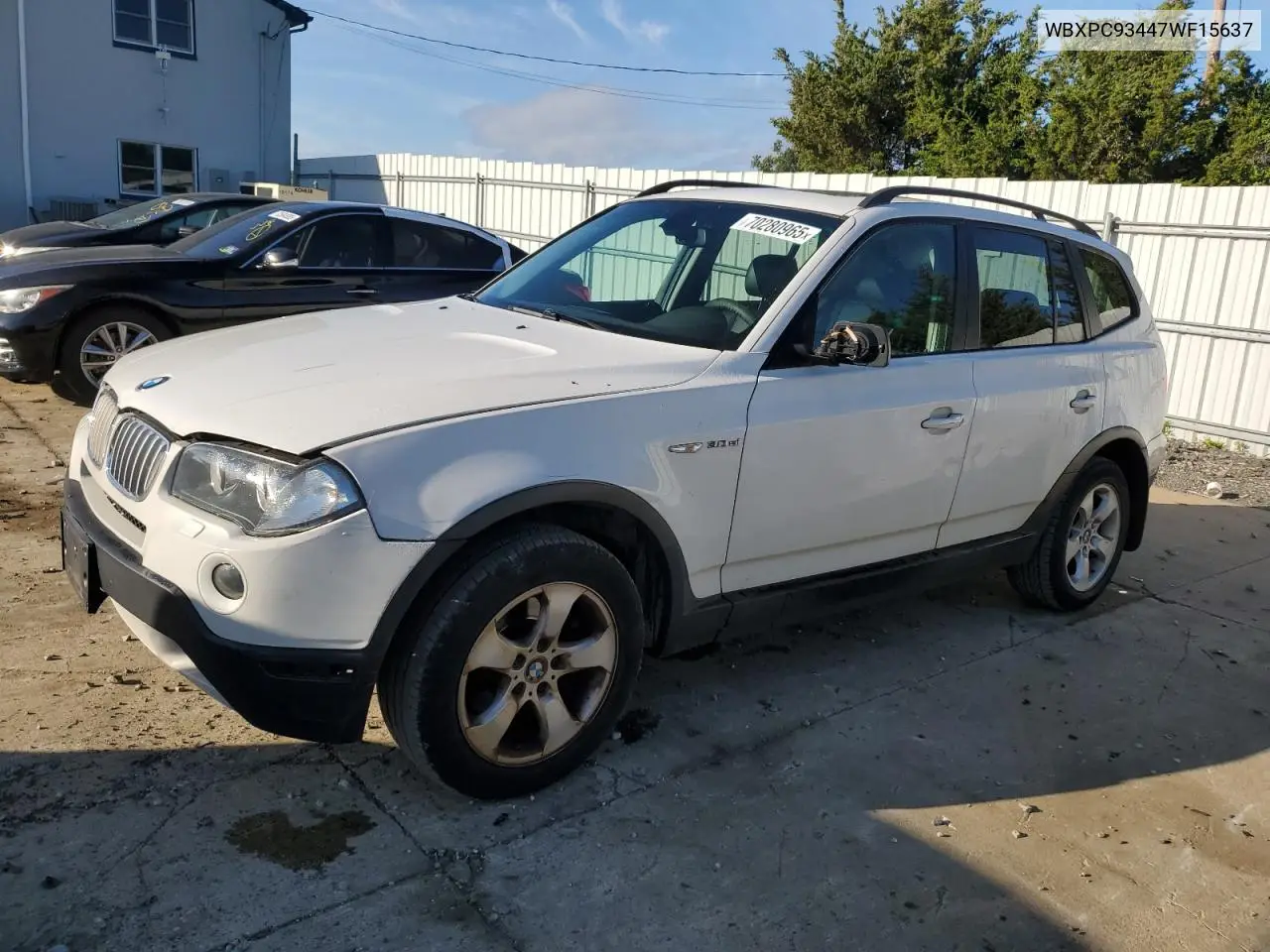 2007 BMW X3 3.0Si