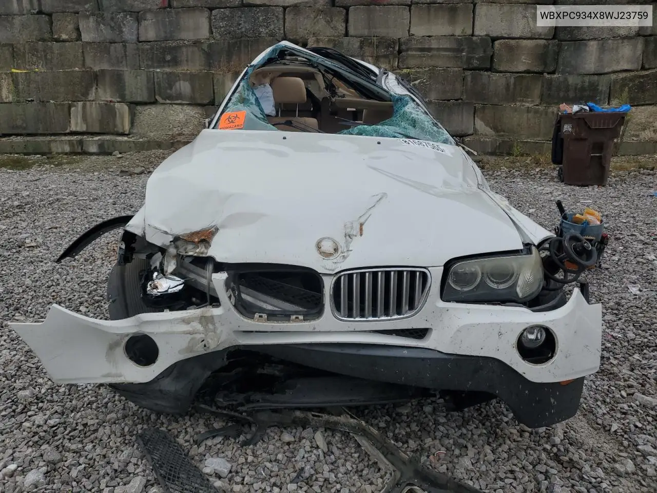 WBXPC934X8WJ23759 2008 BMW X3 3.0Si