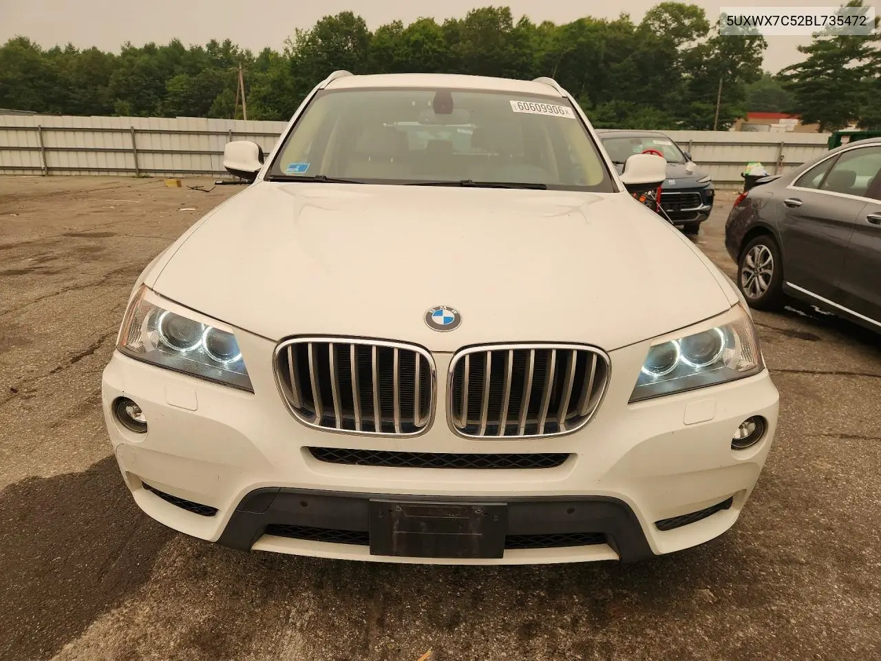 2011 BMW X3 xDrive35I VIN: 5UXWX7C52BL735472 Lot: 60609906