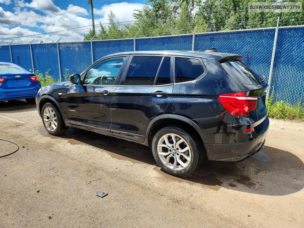 2011 BMW X3 xDrive28I VIN: 5UXWX5C58BLW13719 Lot: 61506206