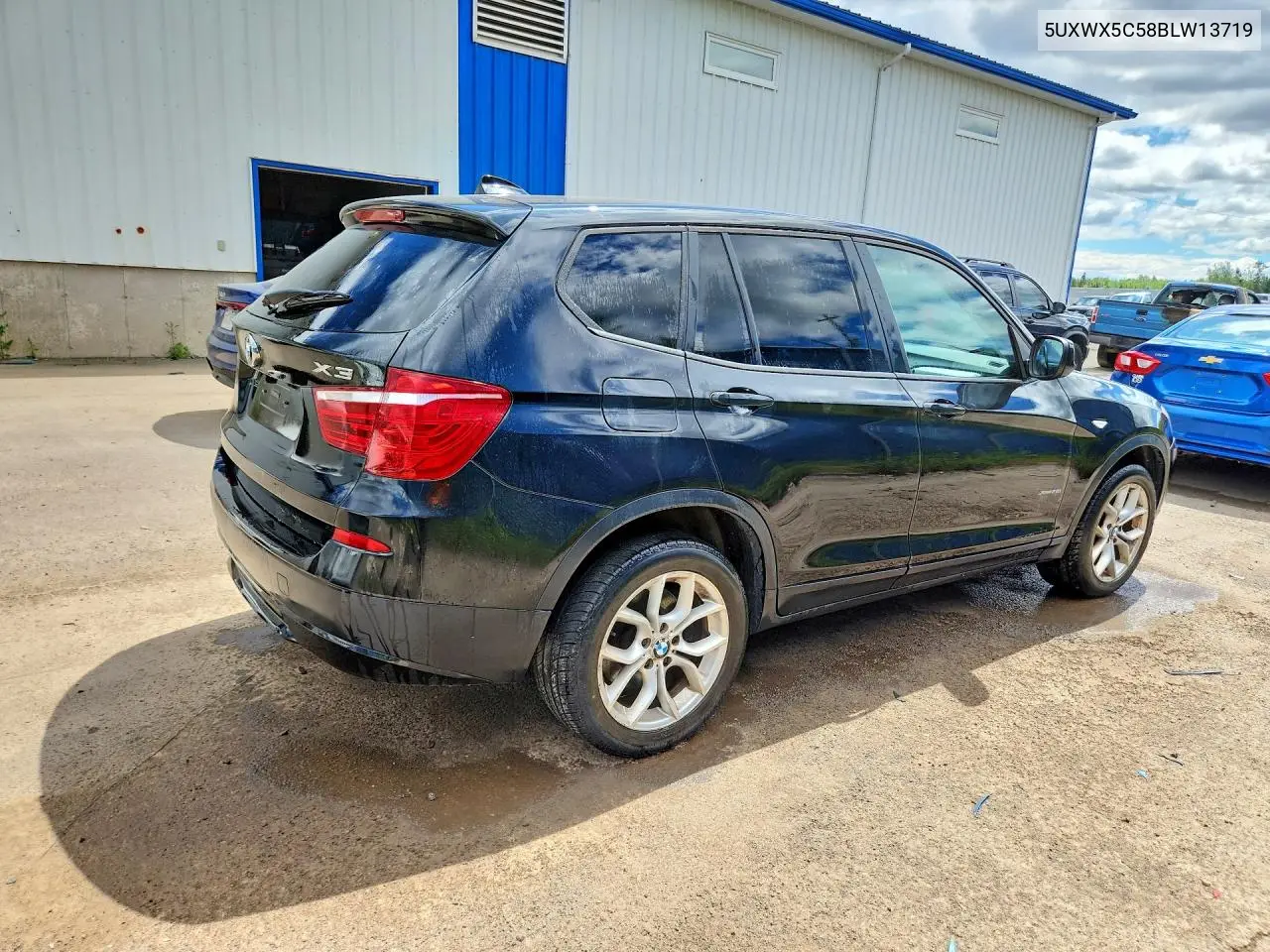 2011 BMW X3 xDrive28I VIN: 5UXWX5C58BLW13719 Lot: 61506206