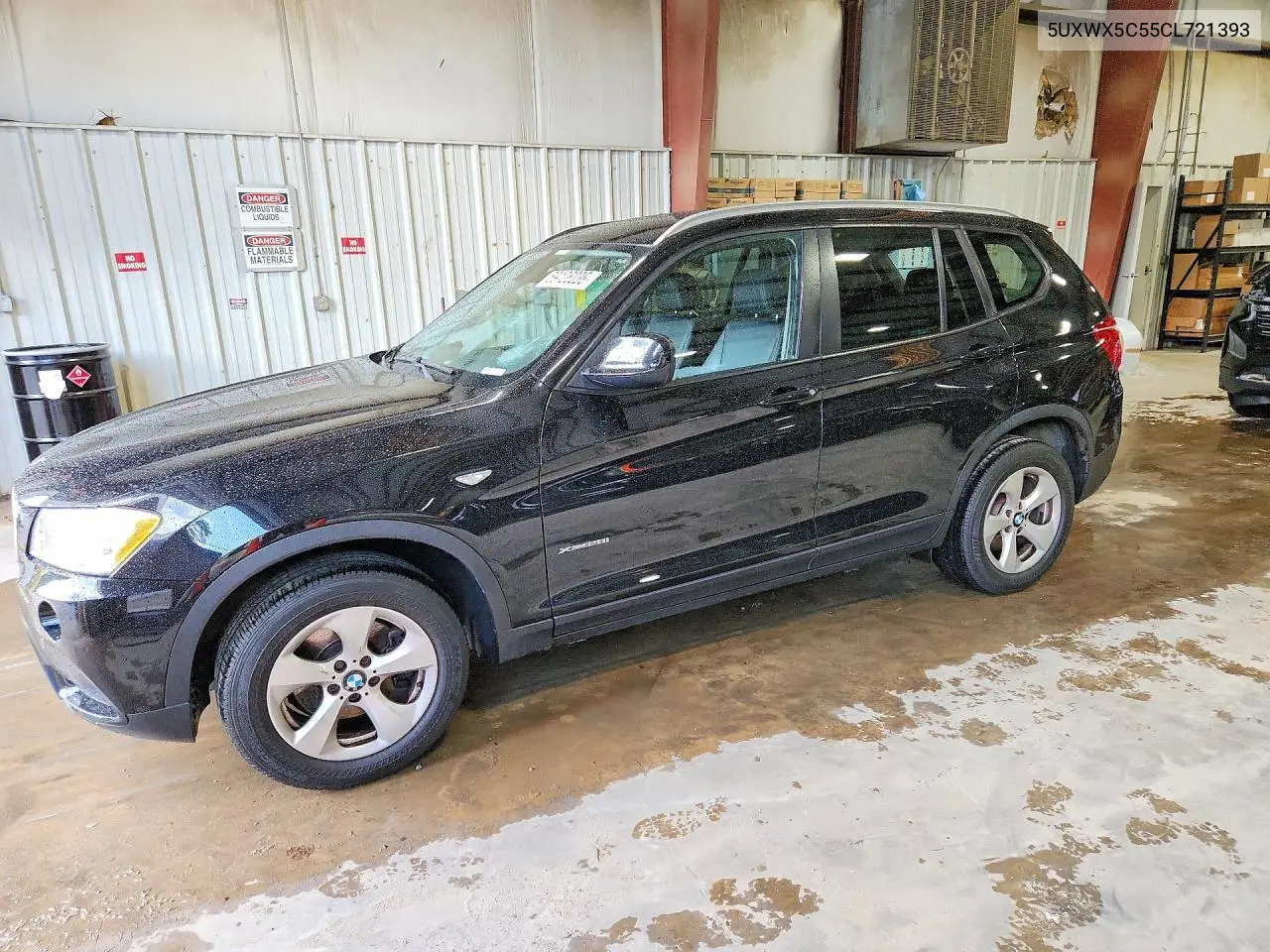 2012 BMW X3 xDrive28I VIN: 5UXWX5C55CL721393 Lot: 59406236