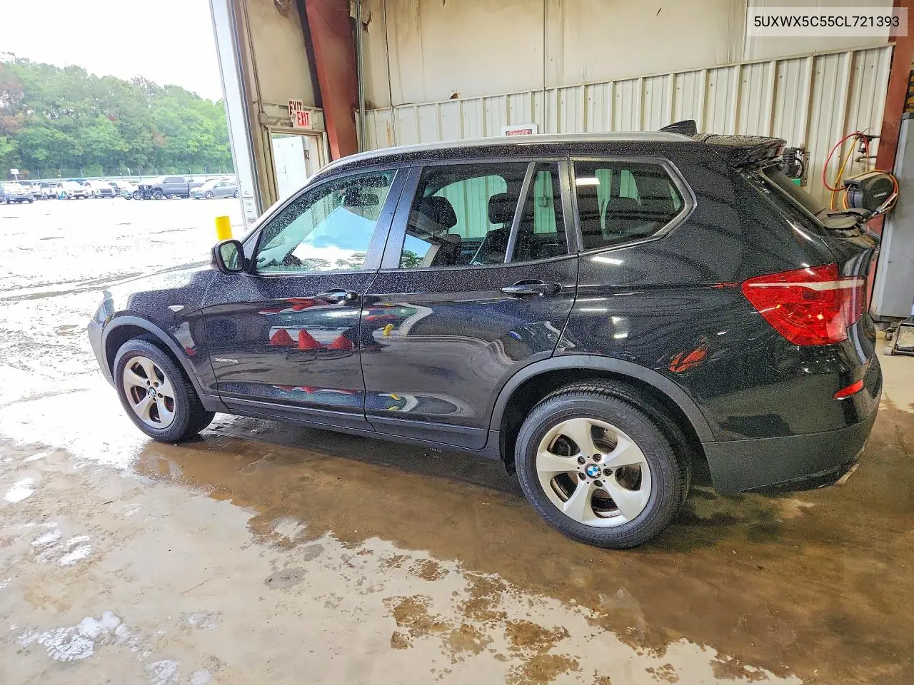 2012 BMW X3 xDrive28I VIN: 5UXWX5C55CL721393 Lot: 59406236