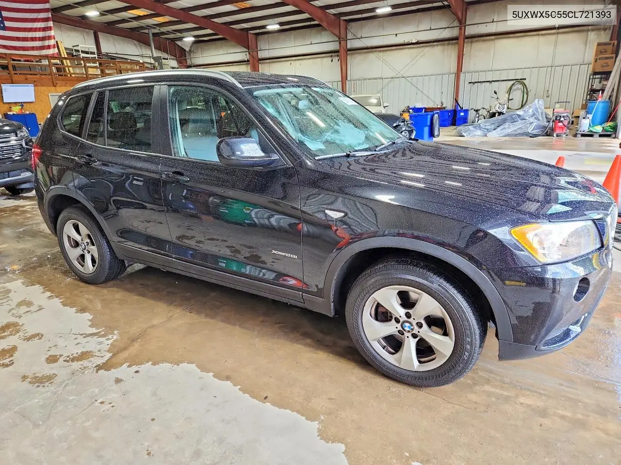 2012 BMW X3 xDrive28I VIN: 5UXWX5C55CL721393 Lot: 59406236