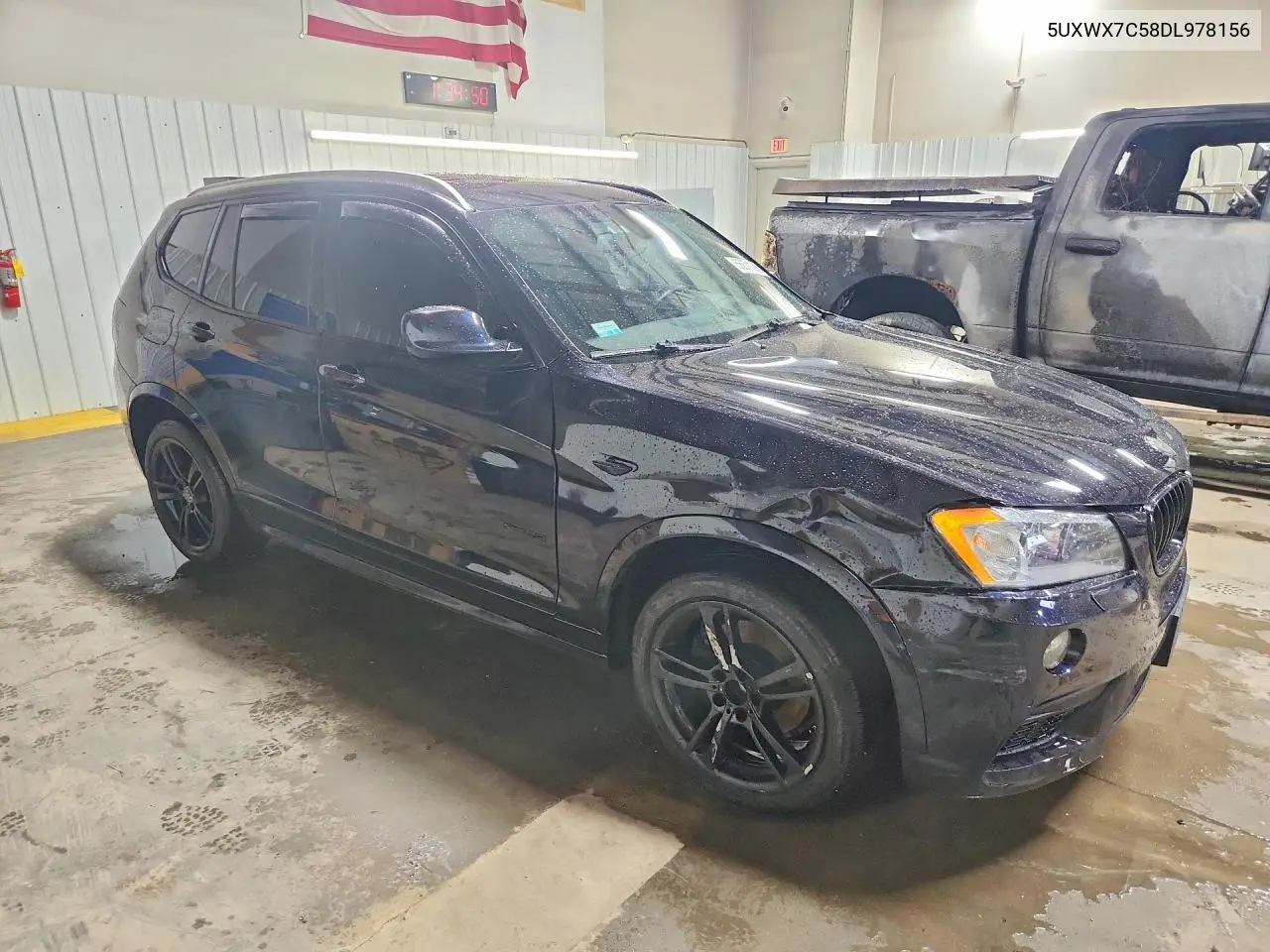 2013 BMW X3 xDrive35I VIN: 5UXWX7C58DL978156 Lot: 56671026
