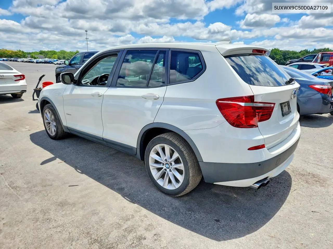 2013 BMW X3 xDrive28I VIN: 5UXWX9C50D0A27109 Lot: 60398586