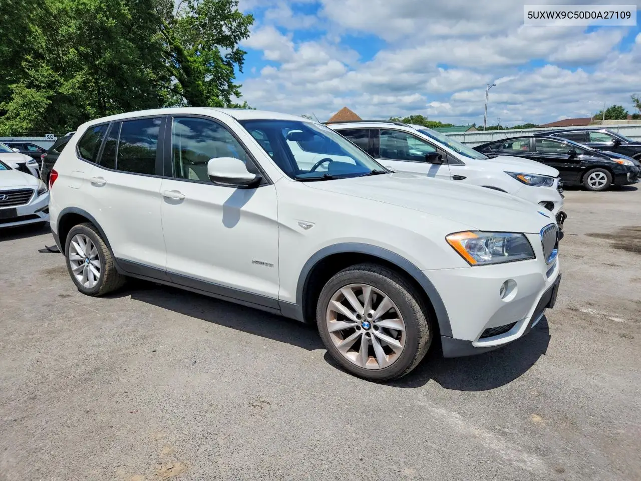 2013 BMW X3 xDrive28I VIN: 5UXWX9C50D0A27109 Lot: 60398586