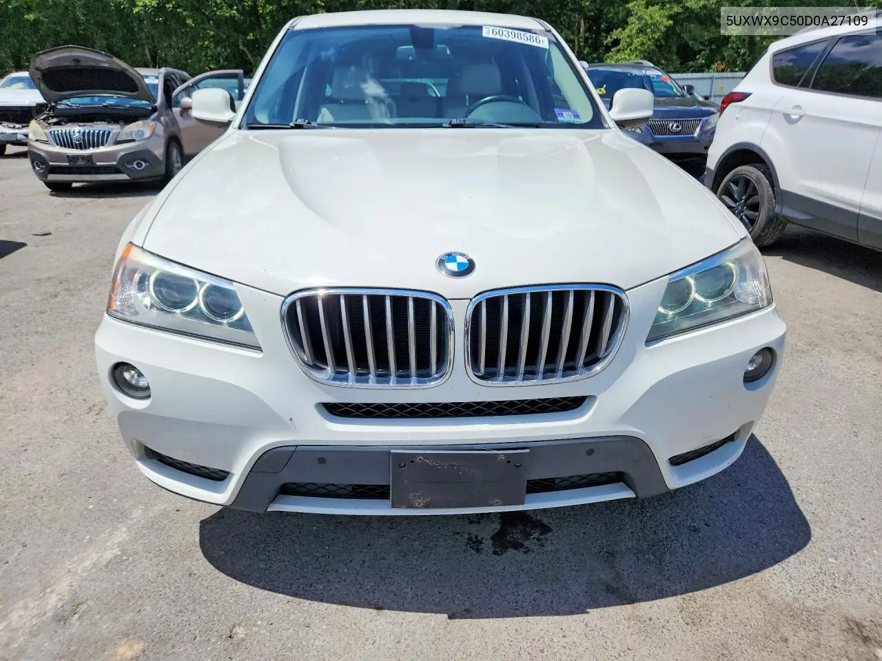2013 BMW X3 xDrive28I VIN: 5UXWX9C50D0A27109 Lot: 60398586