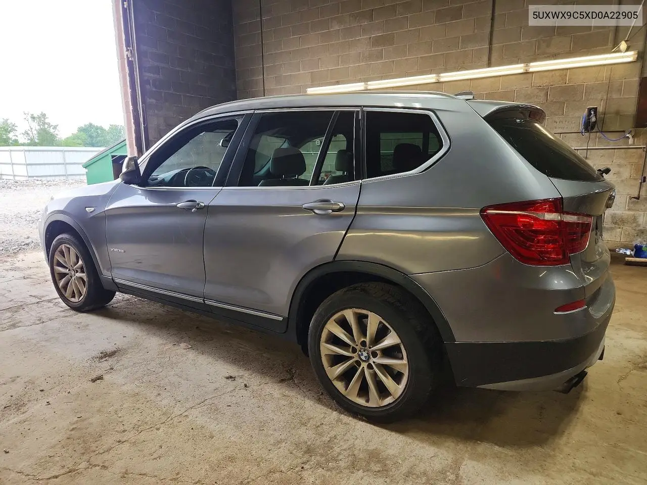 2013 BMW X3 xDrive28I VIN: 5UXWX9C5XD0A22905 Lot: 61106846