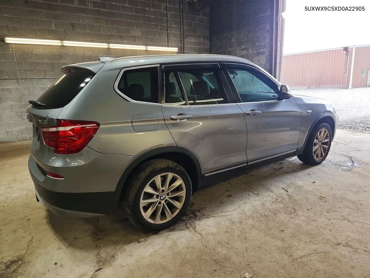 2013 BMW X3 xDrive28I VIN: 5UXWX9C5XD0A22905 Lot: 61106846