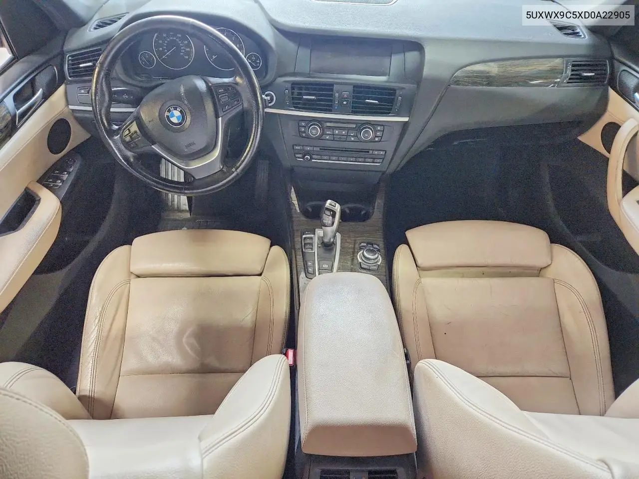 2013 BMW X3 xDrive28I VIN: 5UXWX9C5XD0A22905 Lot: 61106846